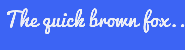 Image with Font Color ECEEF5 and Background Color 3C64F4